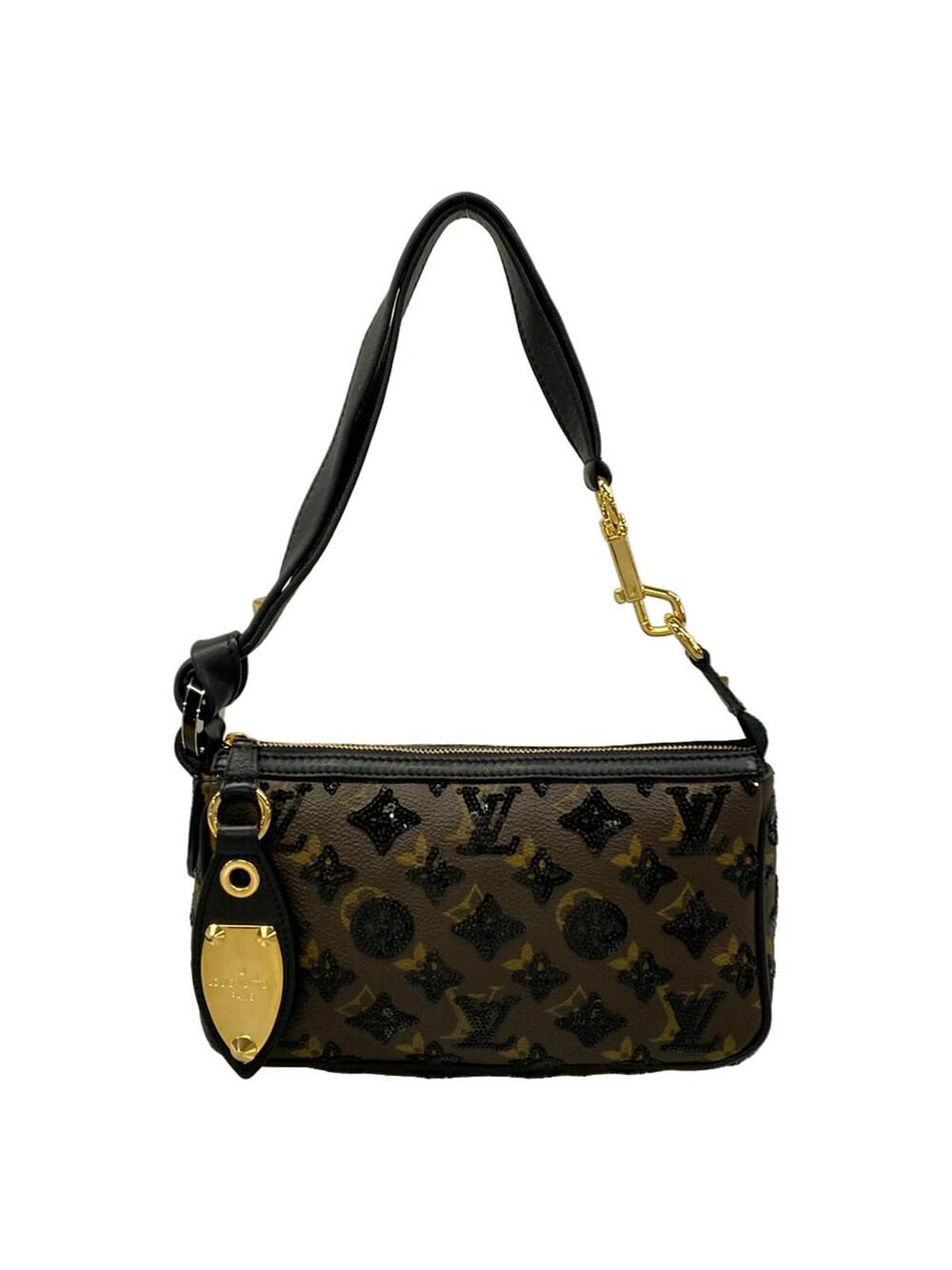 Louis Vuitton Pochette Accessoires Noir #284270L17B